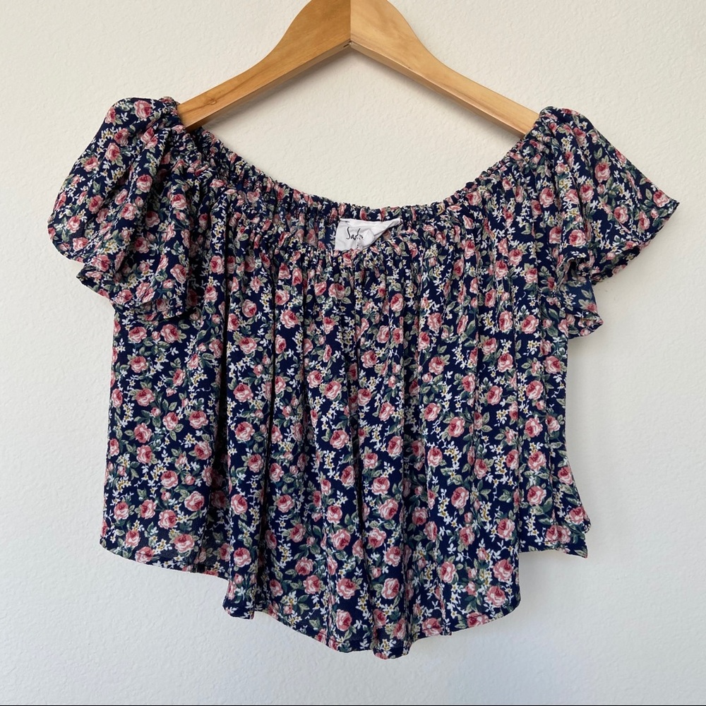 Floral Crop Top | Sadie & Sage
